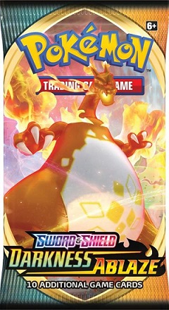 Pokemon SWSH3 Darkness Ablaze Booster Pack -- RANDOM PACK ART